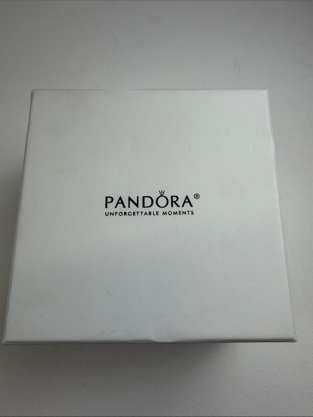 PANDORA 2012 VINTAGE PORCELAIN CHRISTMAS STOCKING ORNAMENT WITH BOX AND POUCH